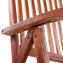 Folding garden chairs 3 units solid acacia wood by vidaXL, Garden chairs - Ref: Foro24-310293, Price: 185,99 €, Discount: %