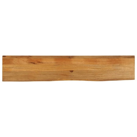 Tablero de mesa borde natural madera maciza mango 180x40x2,5 cm de , Tableros para mesas - Ref: Foro24-370545, Precio: 219,51...