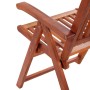 Folding garden chairs 3 units solid acacia wood by vidaXL, Garden chairs - Ref: Foro24-310293, Price: 185,99 €, Discount: %