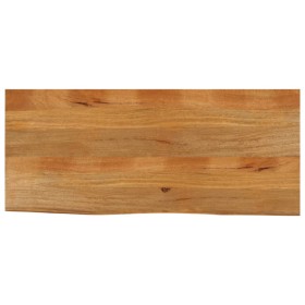 Solid mango wood natural edge table top 140x60x2.5 cm by , Table tops - Ref: Foro24-370553, Price: 103,84 €, Discount: %