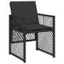 5-piece garden furniture set with black synthetic rattan cushions by , Garden sets - Ref: Foro24-3210715, Price: 300,01 €, Di...