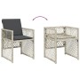 11-piece garden dining set with gray synthetic rattan cushions by , Garden sets - Ref: Foro24-3210851, Price: 758,97 €, Disco...