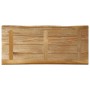 Tablero de mesa borde natural madera maciza mango 100x40x2,5 cm de , Tableros para mesas - Ref: Foro24-370660, Precio: 62,45 ...