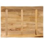 Solid mango wood natural edge table top 90x60x2.5 cm by , Table tops - Ref: Foro24-370669, Price: 62,92 €, Discount: %