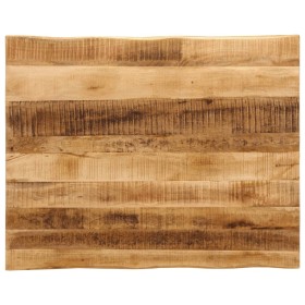 Solid mango wood natural edge table top 100x80x2.5 cm by , Table tops - Ref: Foro24-370676, Price: 94,90 €, Discount: %