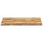 Solid mango wood natural edge table top 110x60x3.8 cm by , Table tops - Ref: Foro24-370695, Price: 93,92 €, Discount: %