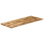 Tablero de mesa borde natural madera maciza mango 140x60x3,8 cm de , Tableros para mesas - Ref: Foro24-370697, Precio: 154,13...