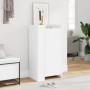 Engineered wood shoe cabinet in white, 52x37.5x100 cm by , Shoe racks and shoe organizers - Ref: Foro24-848437, Price: 102,61...