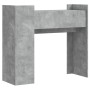 Mesa consola de madera de ingeniería gris hormigón 100x35x90 cm de , Mesas auxiliares - Ref: Foro24-848468, Precio: 67,54 €, ...