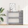 Mesa consola de madera de ingeniería gris Sonoma 100x35x90 cm de , Mesas auxiliares - Ref: Foro24-848477, Precio: 88,99 €, De...