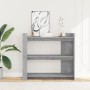 Engineered wood console table in concrete gray, 100x35x90 cm by , Side tables - Ref: Foro24-848475, Price: 86,66 €, Discount: %