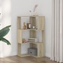 Eckregal 3 Ebenen Eiche Sonoma Holz 50x50x102cm von , Bücherregale und Regale - Ref: Foro24-852593, Preis: 55,93 €, Rabatt: %