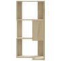 Corner shelf 3 levels oak Sonoma wood 50x50x102cm by , Bookcases and shelves - Ref: Foro24-852593, Price: 61,09 €, Discount: %