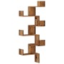 Corner wall shelf, aged wood, 45x45x147 cm by , Shelves and shelves - Ref: Foro24-852643, Price: 67,87 €, Discount: %