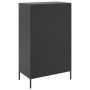 Aparador de acero negro 68x39x113 cm de , Aparadores - Ref: Foro24-842958, Precio: 179,67 €, Descuento: %