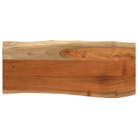 Rechteckiges Akazienholz-Brett mit lebendigem Rand 100x40x3,8 cm. von , Tischplatten - Ref: Foro24-370636, Preis: 70,99 €, Ra...