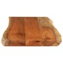 Rectangular acacia wood board with live edge 100x40x3.8 cm by , Table tops - Ref: Foro24-370636, Price: 69,91 €, Discount: %