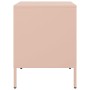 Mesitas de noche 2 unidades acero rosa 36x39x50,5 cm de , Mesitas de noche - Ref: Foro24-842913, Precio: 119,83 €, Descuento: %