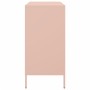 Aparador de acero rosa 68x39x79 cm de , Aparadores - Ref: Foro24-842953, Precio: 139,26 €, Descuento: %