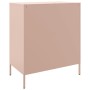 Aparador de acero rosa 68x39x79 cm de , Aparadores - Ref: Foro24-842953, Precio: 139,26 €, Descuento: %