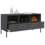 TV stand made of cold-rolled anthracite steel, 100.5x39x50.5 cm by , TV Furniture - Ref: Foro24-843038, Price: 154,75 €, Disc...