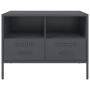 TV stand made of cold-rolled anthracite steel, measuring 68x39x50.5 cm. by , TV Furniture - Ref: Foro24-843046, Price: 120,23...