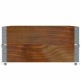 Solid pine wood planter in brown, 120x80 cm by , Pots and planters - Ref: Foro24-3295386, Price: 65,51 €, Discount: %