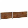 Solid pine wood planter in brown, 120x80 cm by , Pots and planters - Ref: Foro24-3295386, Price: 65,51 €, Discount: %