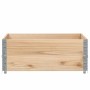 Solid pine wood planter 100x100 cm by , Pots and planters - Ref: Foro24-3295399, Price: 65,99 €, Discount: %