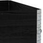 Massive schwarze Kiefernholz-Pflanzschale 100x100 cm von , Töpfe und Pflanzgefäße - Ref: Foro24-3295400, Preis: 67,69 €, Raba...