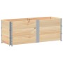 Solid pine wood planter 150x50 cm by , Pots and planters - Ref: Foro24-3295435, Price: 107,50 €, Discount: %