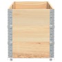 Solid pine wood planter 150x50 cm by , Pots and planters - Ref: Foro24-3295435, Price: 107,50 €, Discount: %