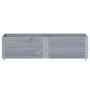 Solid gray pine wood planter 150x50 cm by , Pots and planters - Ref: Foro24-3295409, Price: 74,99 €, Discount: %