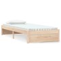 Solid pine wood bed frame 75x190 cm by vidaXL, Beds and slatted bases - Ref: Foro24-833225, Price: 99,79 €, Discount: %