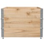 Jardinera de madera maciza de pino 120x80 cm de , Maceteros y jardineras - Ref: Foro24-3295423, Precio: 96,06 €, Descuento: %