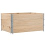 Solid pine wood planter 120x80 cm by , Pots and planters - Ref: Foro24-3295423, Price: 96,06 €, Discount: %