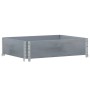 Solid gray pine wood planter 80x60 cm by , Pots and planters - Ref: Foro24-3295837, Price: 33,38 €, Discount: %