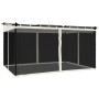 Gazebo with cream steel mesh walls 4x3 m by , Tents and gazebos - Ref: Foro24-4003911, Price: 385,41 €, Discount: %