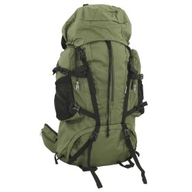 Wanderrucksack aus militärgrünem Oxford-Stoff, 100 l. von , Rucksäcke - Ref: Foro24-4009979, Preis: 78,86 €, Rabatt: %