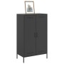 Aparador de acero negro 68x39x113 cm de , Aparadores - Ref: Foro24-842964, Precio: 229,99 €, Descuento: %