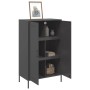 Aparador de acero negro 68x39x113 cm de , Aparadores - Ref: Foro24-842964, Precio: 229,99 €, Descuento: %