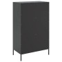 Aparador de acero negro 68x39x113 cm de , Aparadores - Ref: Foro24-842964, Precio: 229,99 €, Descuento: %