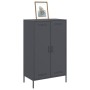 Anthracite gray steel sideboard 68x39x113 cm by , Sideboards - Ref: Foro24-842966, Price: 185,52 €, Discount: %