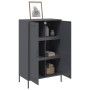 Anthracite gray steel sideboard 68x39x113 cm by , Sideboards - Ref: Foro24-842966, Price: 185,52 €, Discount: %