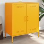 Mustard yellow steel sideboard 68x39x79 cm by , Sideboards - Ref: Foro24-842979, Price: 137,29 €, Discount: %