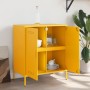 Aparador de acero amarillo mostaza 68x39x79 cm de , Aparadores - Ref: Foro24-842979, Precio: 137,99 €, Descuento: %