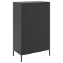 Aparador de acero negro 68x39x113 cm de , Aparadores - Ref: Foro24-842970, Precio: 152,01 €, Descuento: %