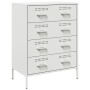 White steel sideboard 68x39x89 cm by , Sideboards - Ref: Foro24-842987, Price: 263,99 €, Discount: %