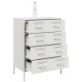 White steel sideboard 68x39x89 cm by , Sideboards - Ref: Foro24-842987, Price: 263,99 €, Discount: %