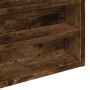 Vitrina de madera de ingeniería roble ahumado 60x8,5x58 cm de , Estantes y estanterías - Ref: Foro24-847965, Precio: 42,07 €,...